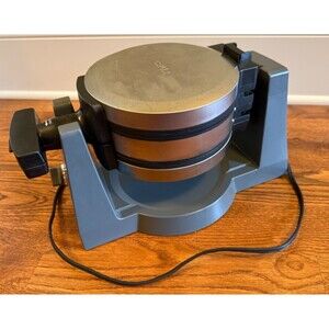 CRUX® Artisan Series Double Rotating Belgium Waffle Maker GH-6200A Gray
